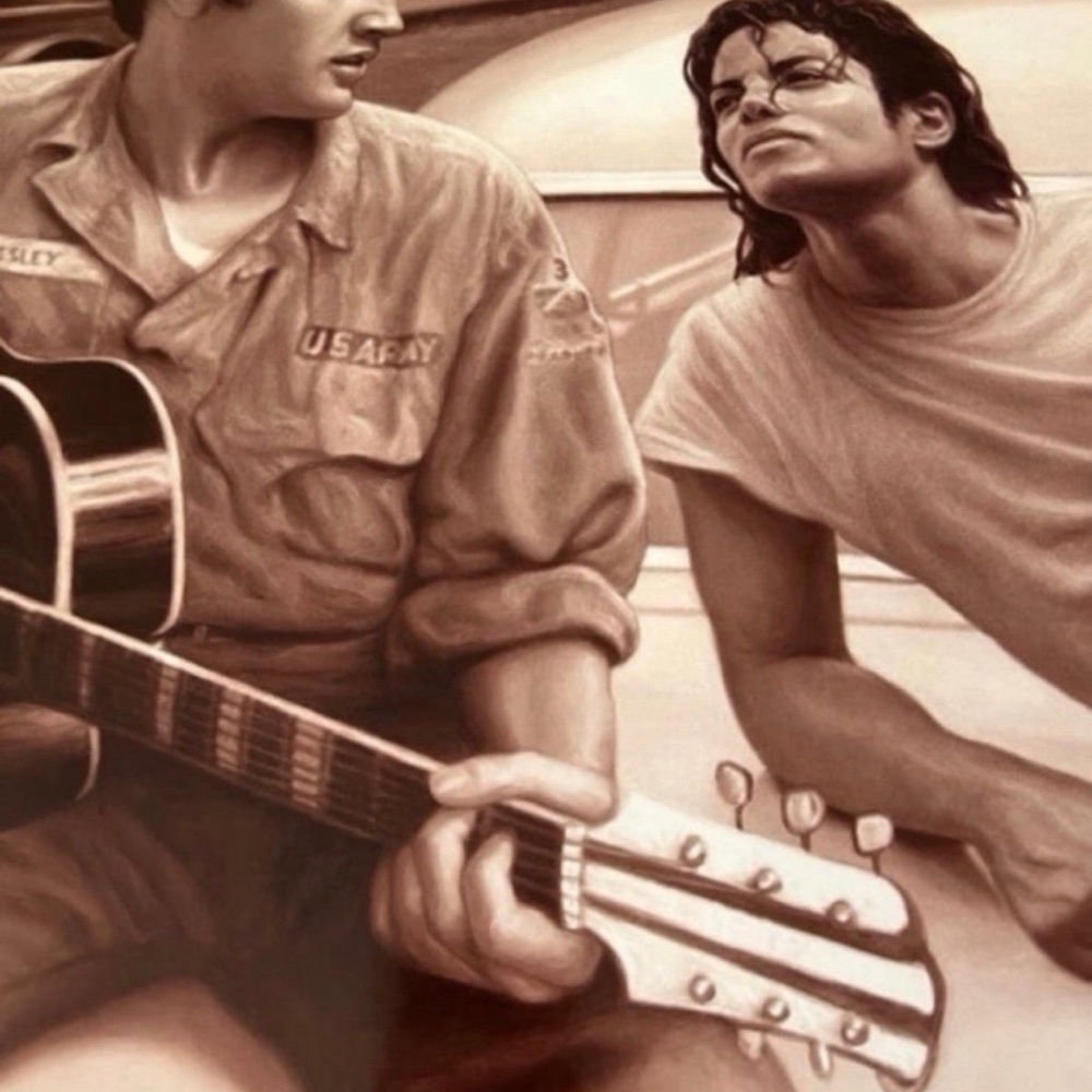 Vintage Style Music Legends Art Print Poster - Picture 3 of 3